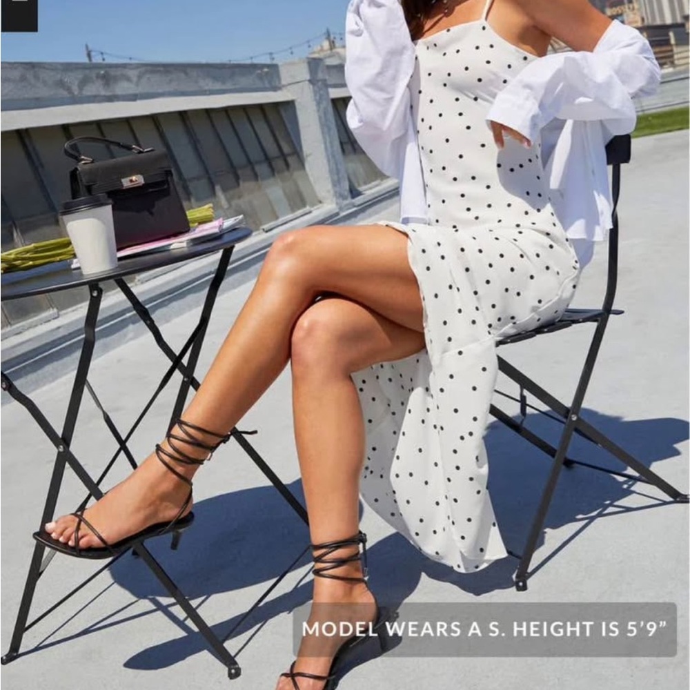 Polka Dot Spaghetti Strap Dress